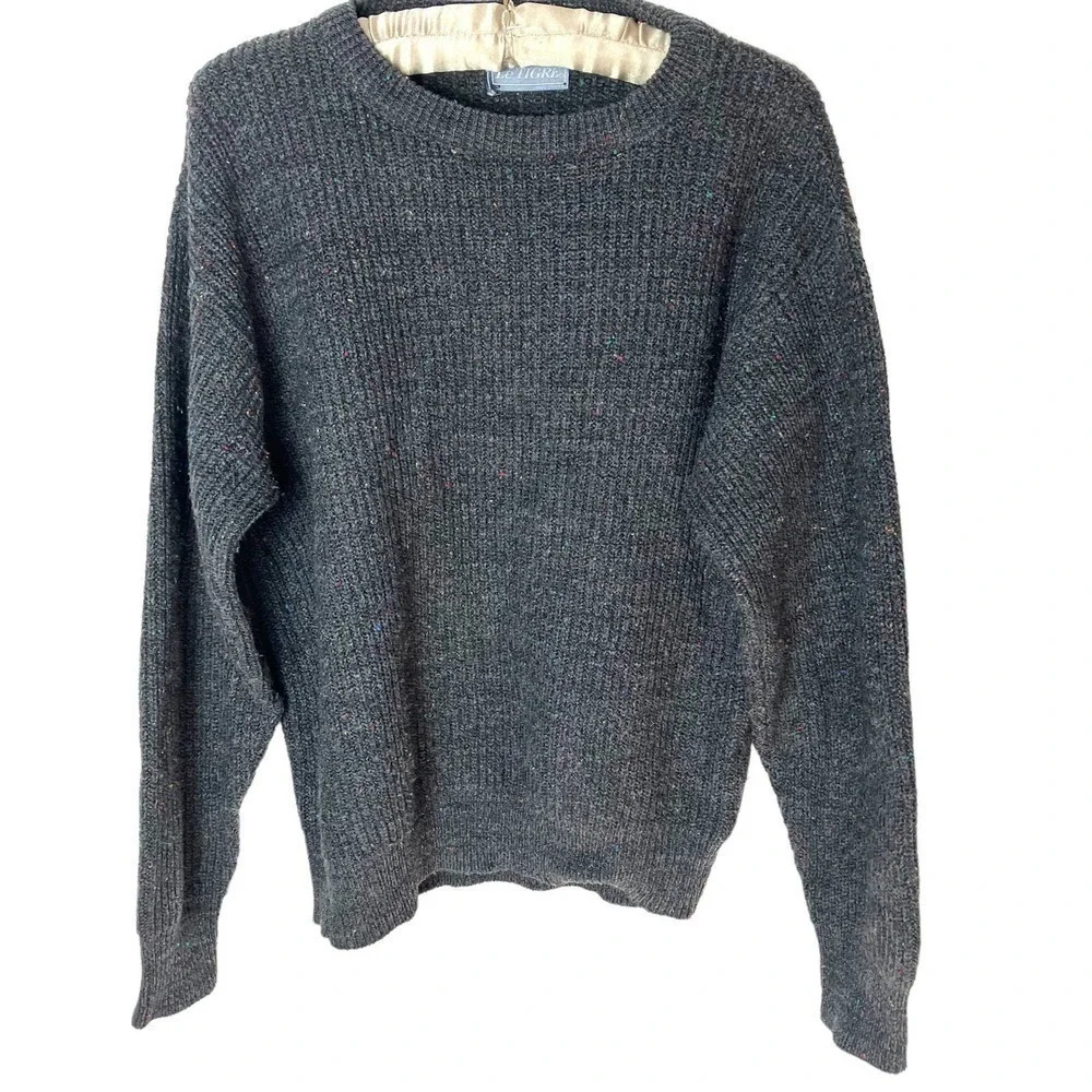 Vintage 80s Le Tigre‎ Sweater Crewneck Medium